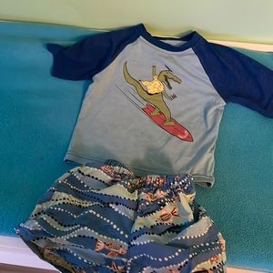 Patagonia toddler Capilene and Baggies shorts